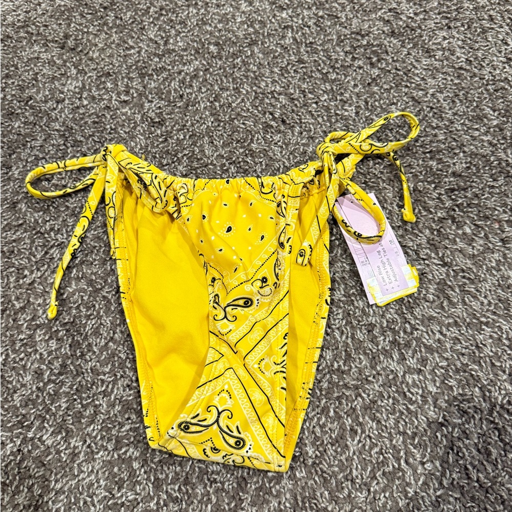 🍦Wild Fable Yellow Bikini Bottom